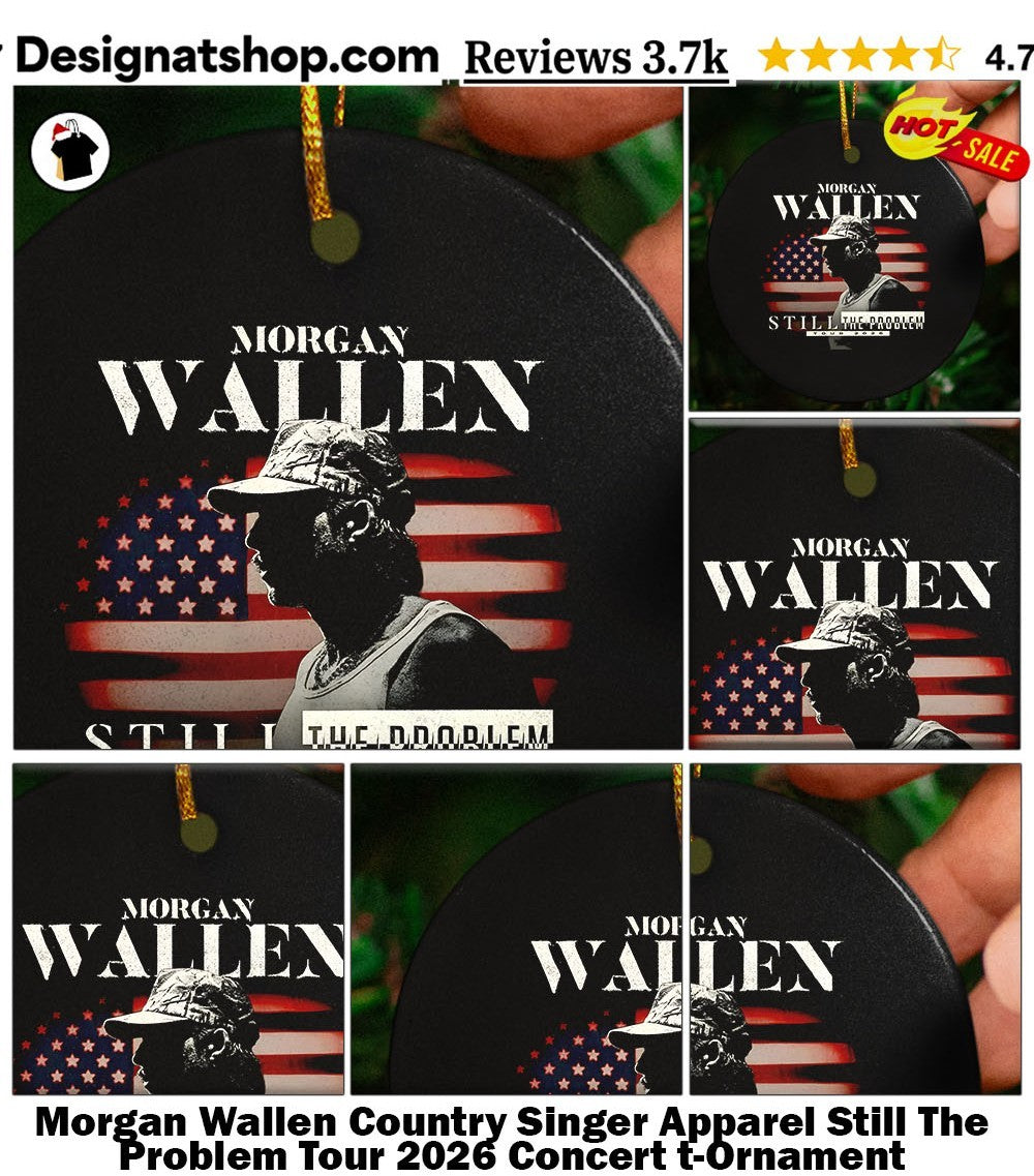 Morgan Wallen Country Singer Apparel Still The Problem Tour 2026 Concert t-shirt