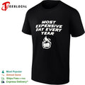 Most Expensive Day Every Year burning money shirt