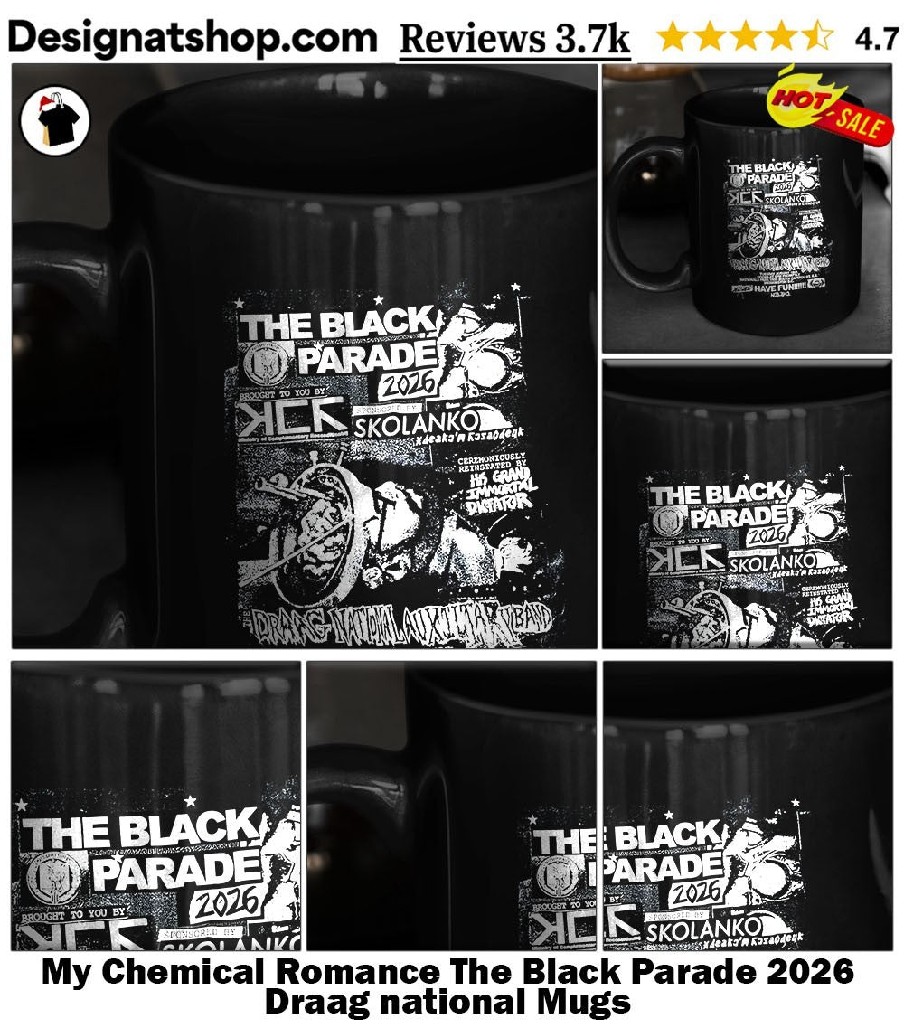 My Chemical Romance The Black Parade 2026 Draag national shirt