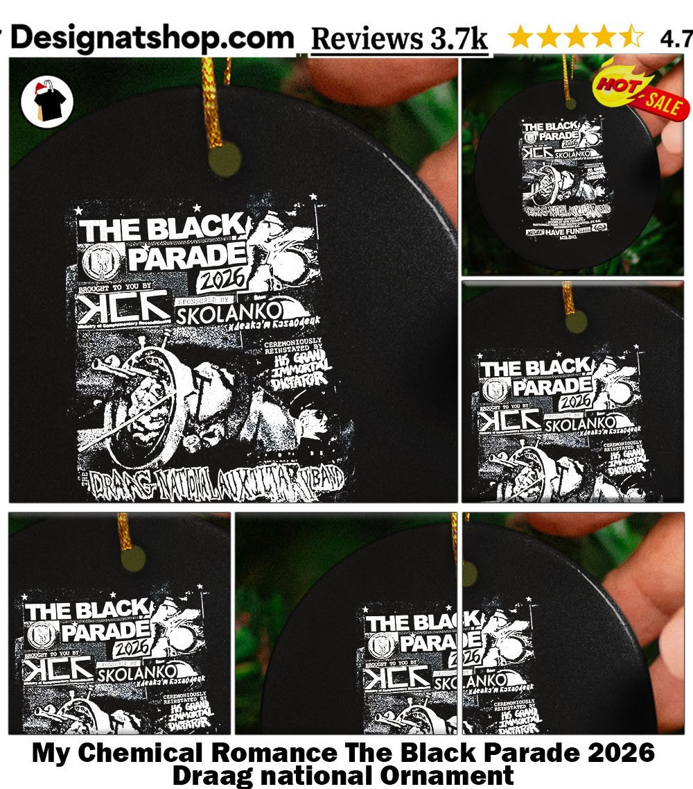 My Chemical Romance The Black Parade 2026 Draag national shirt