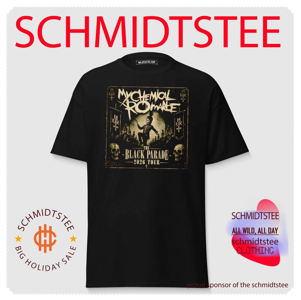 My Chemical Romance The Black Parade 2026 Tour shirt