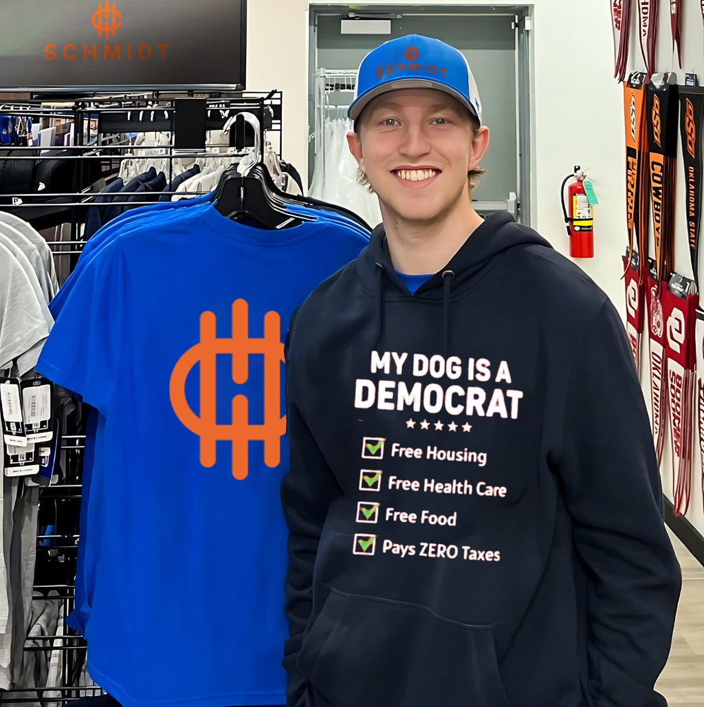 My Dog Is a Democrat Free Housing Health Care Food Zero Taxes shirt
