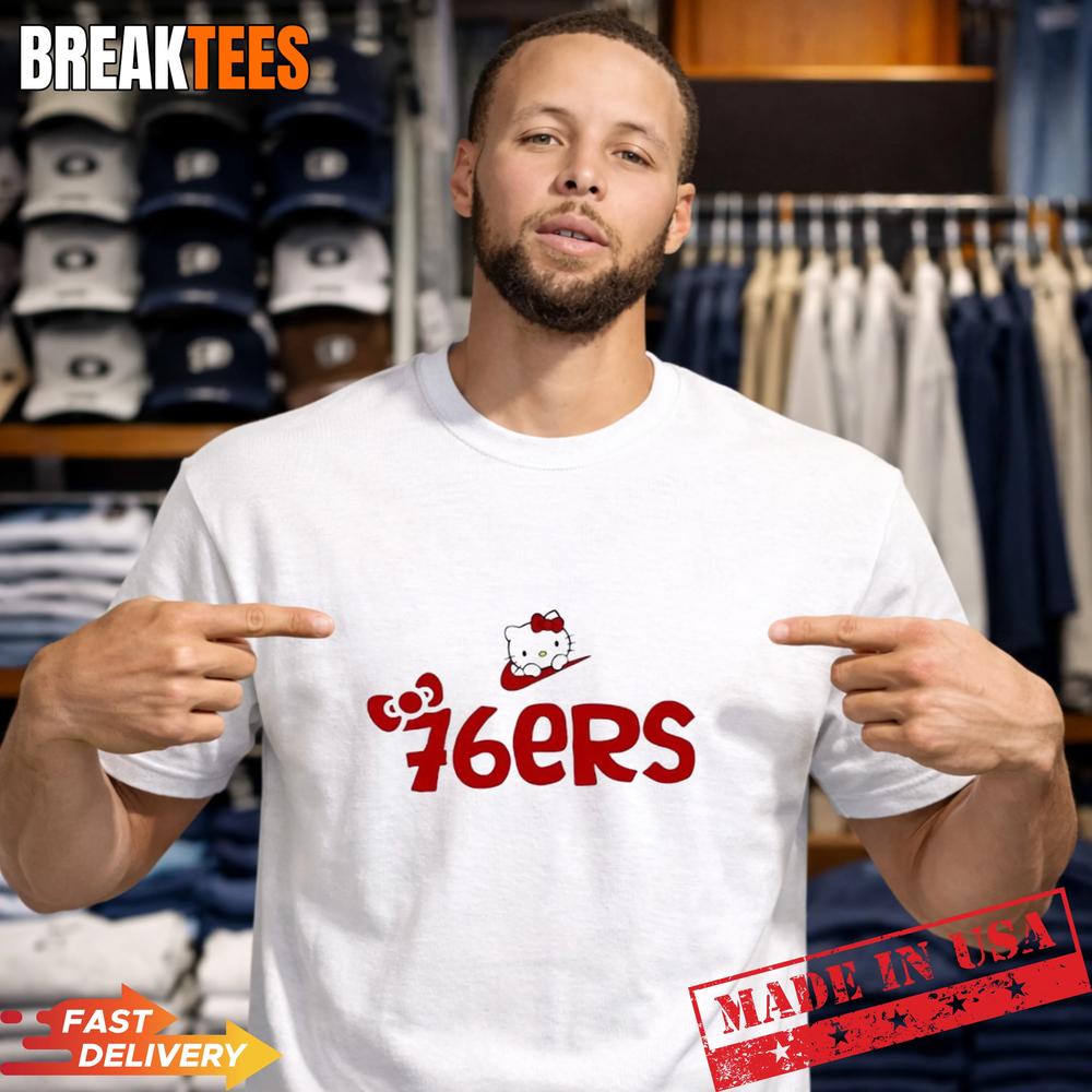 NBA Philadelphia 76ers x Hello Kitty Power Play Shirt