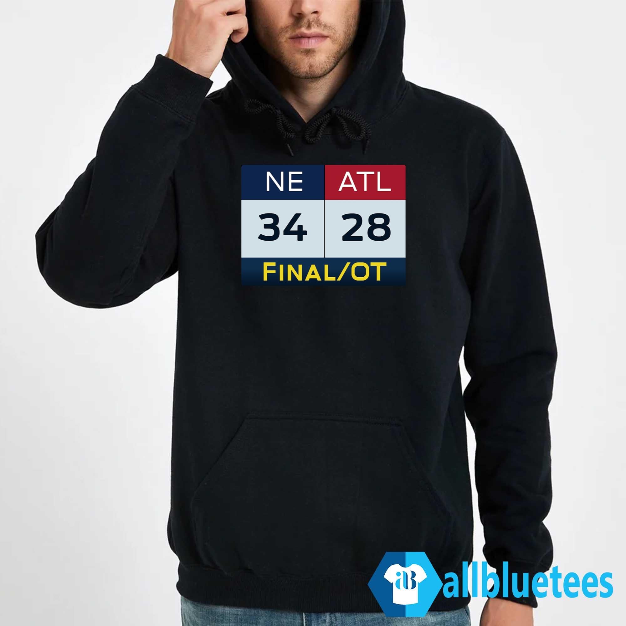 NE 34 ATL 28 Final Shirt