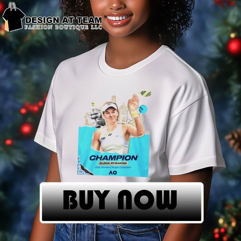 Elena Rybakina 2026 Women’s Tennis Champion Grand Slam shirt
