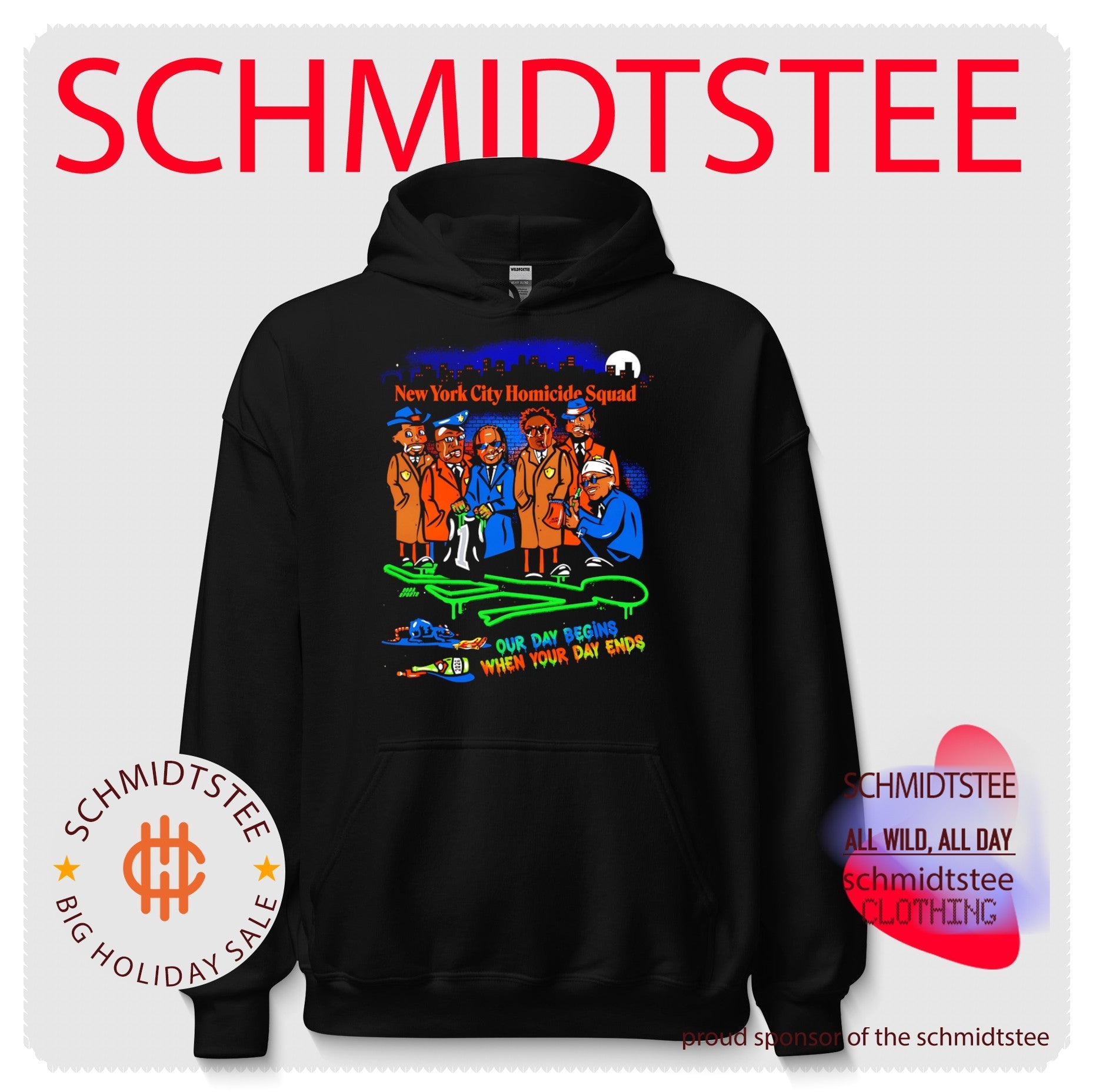NY City Homicide Squad 2026 Champs Our Day Begins When Your Day Ends shirt