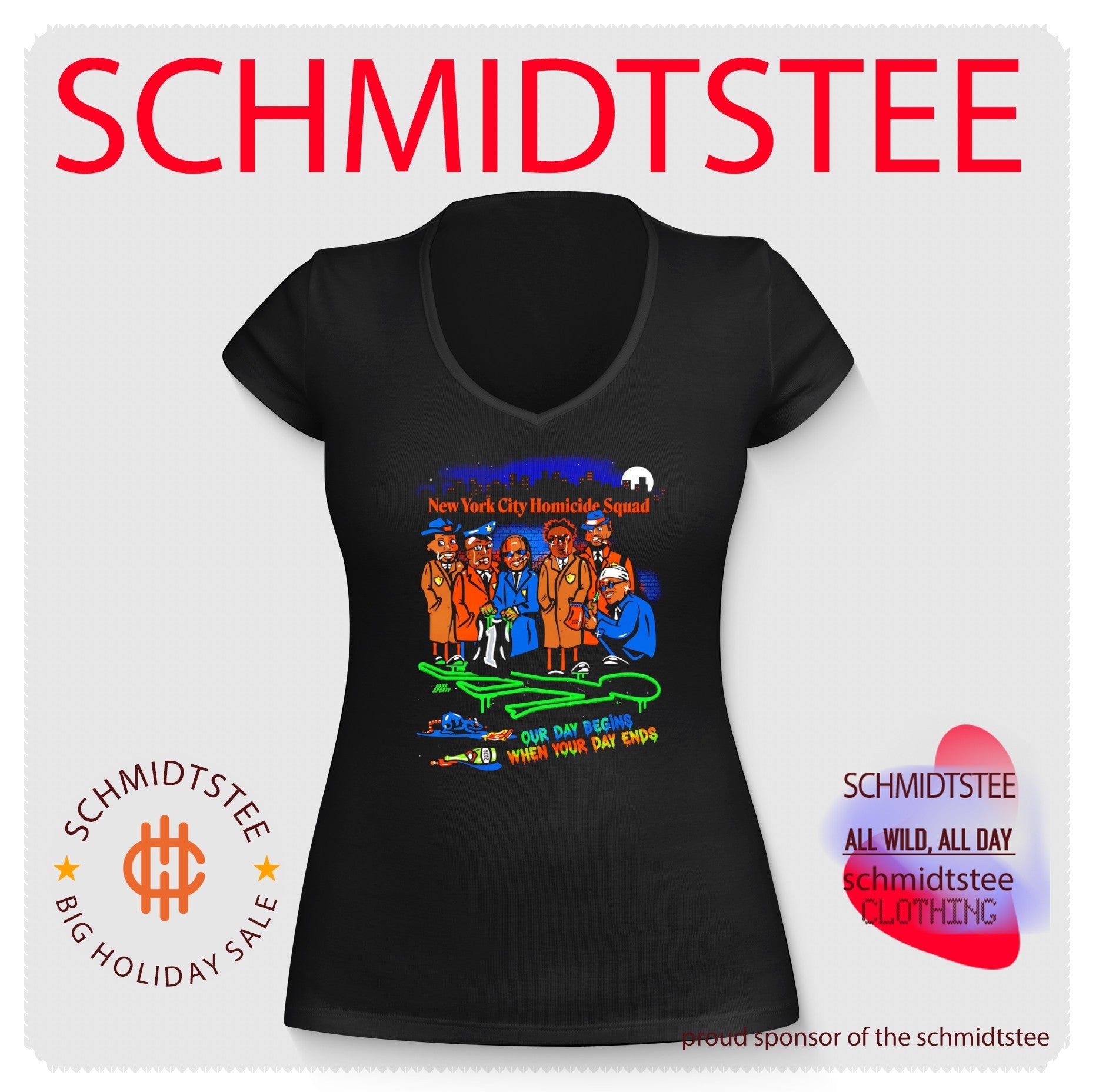 NY City Homicide Squad 2026 Champs Our Day Begins When Your Day Ends shirt