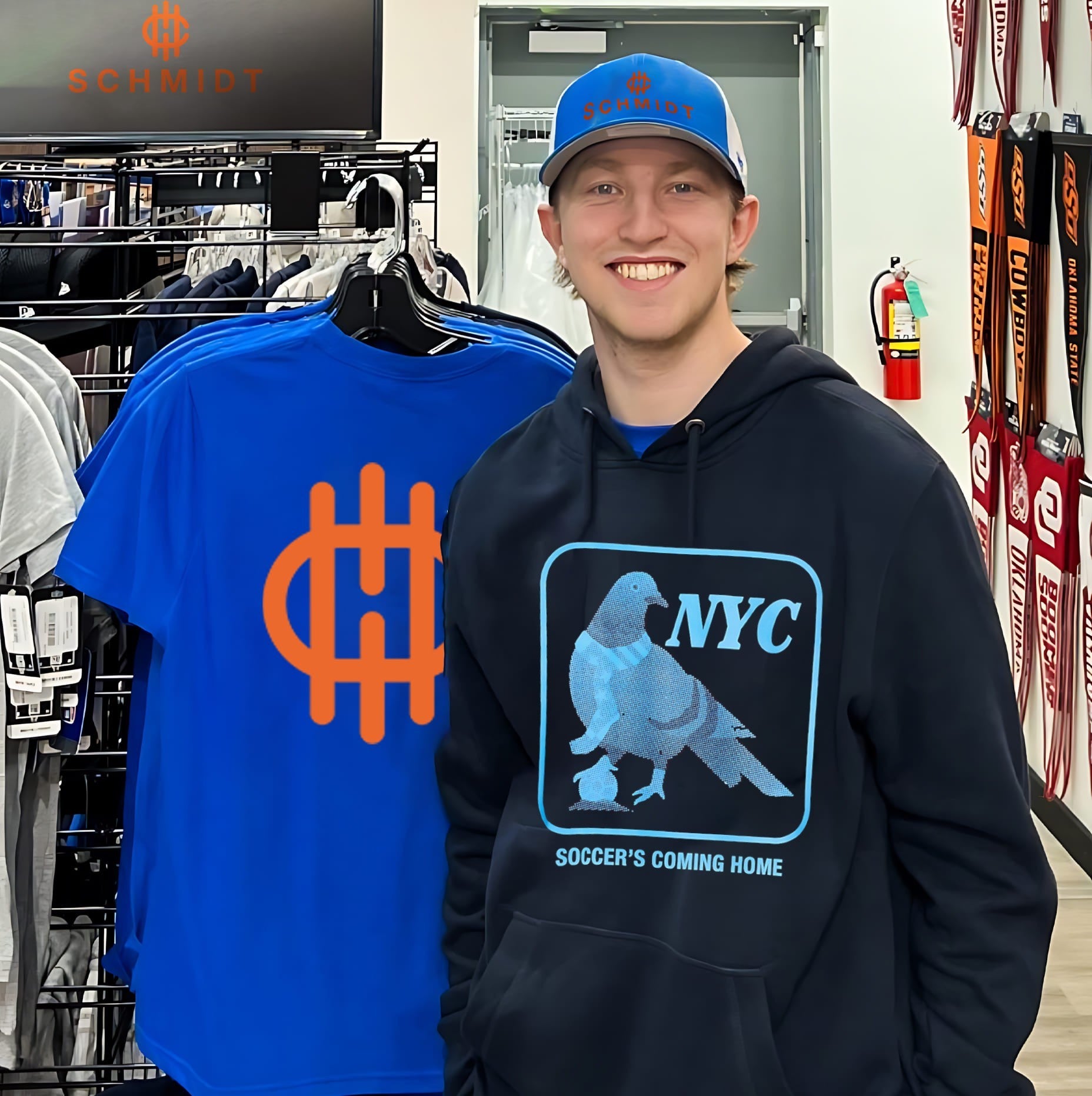NYC Soccer’s Coming Home Pigeon Road Trip shirt