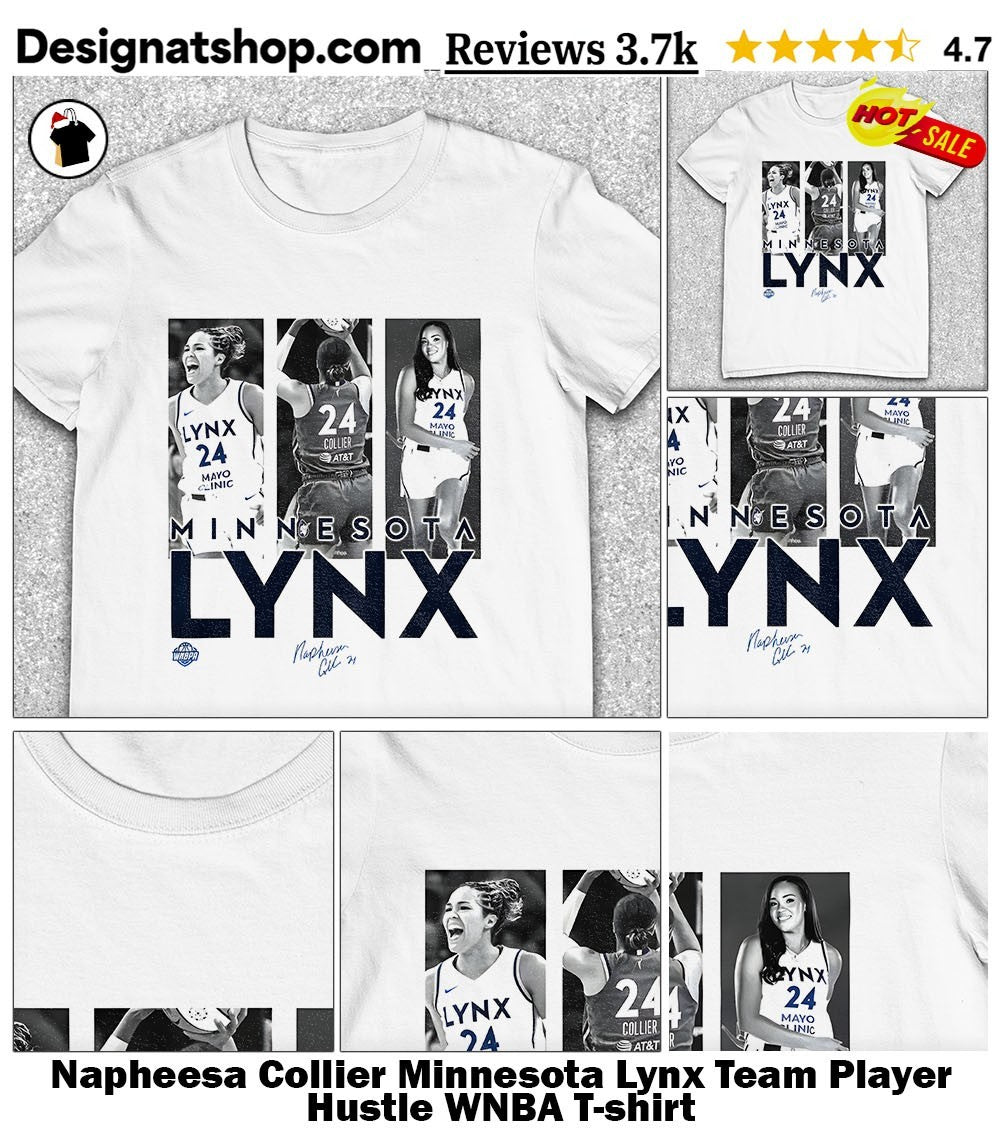 Napheesa Collier Minnesota Lynx Team Player Hustle WNBA shirt