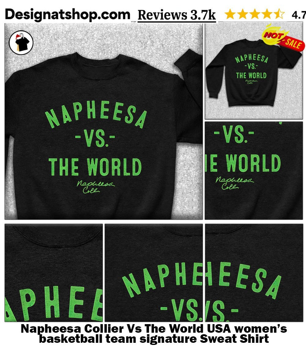 Napheesa Collier Vs The World USA women’s basketball team signature shirt