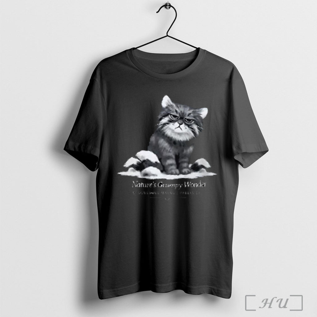 Natures Grumpy Wonder Pallas Cat T Shirt