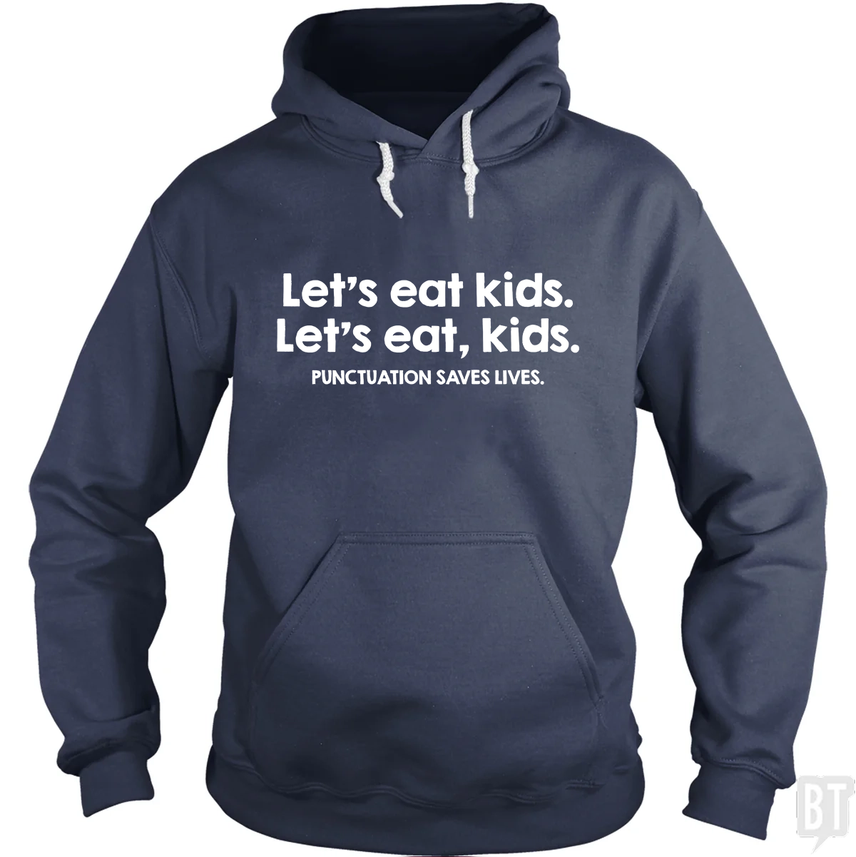 Punctuation Saves Lives Hoodie