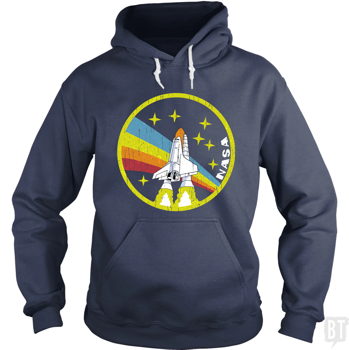 Nasa Vintage Colors Hoodie
