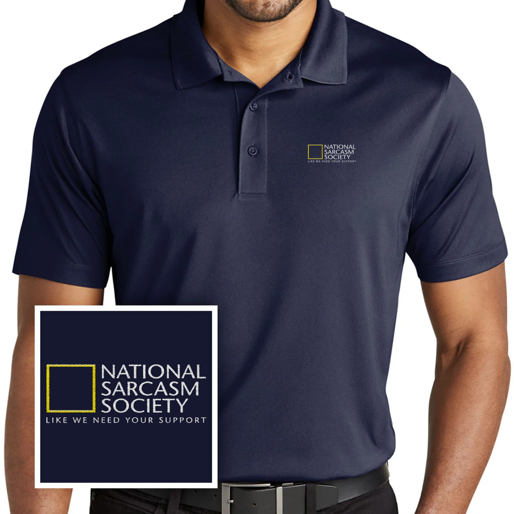 National Sarcasm Polo Shirt
