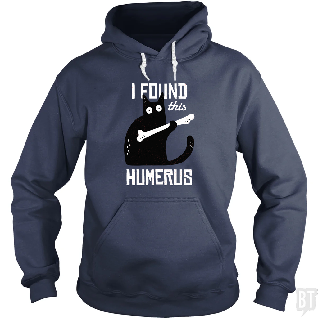 Funny Cat with a Bone Hoodie