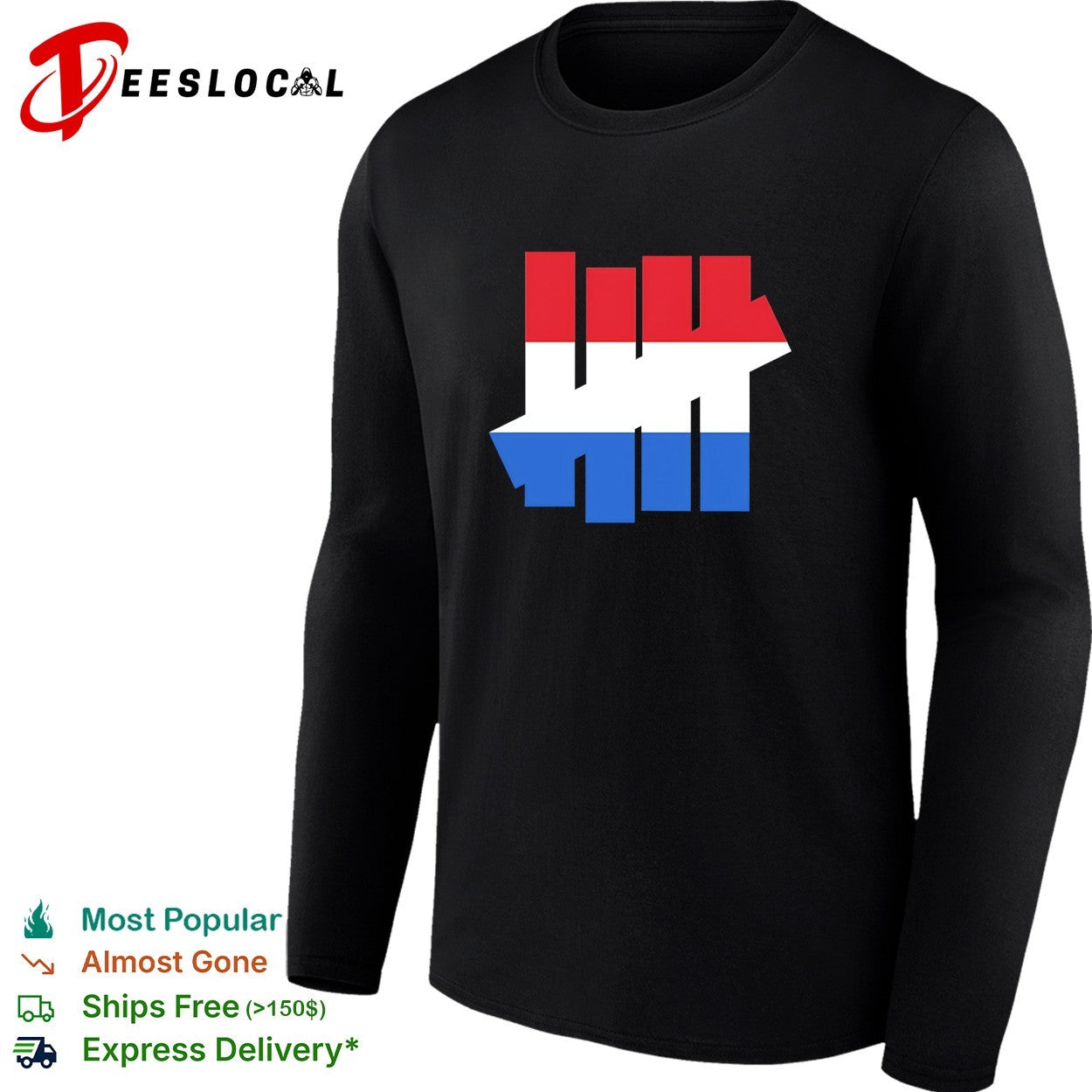 Netherlands flag x Undefeated logo shirt