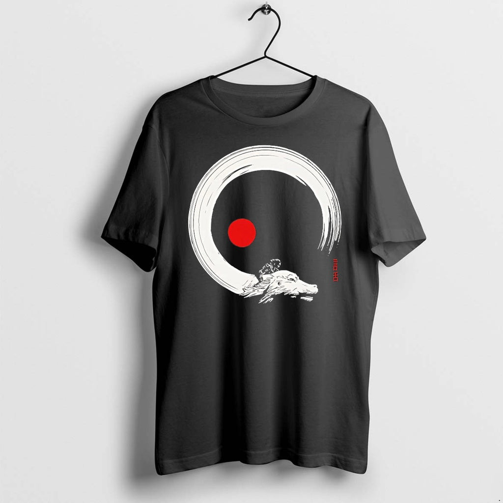 Never Ending Inks Atreyu And Falkor The Neverending Story In Japanese Enso Style Tshirts Sweater