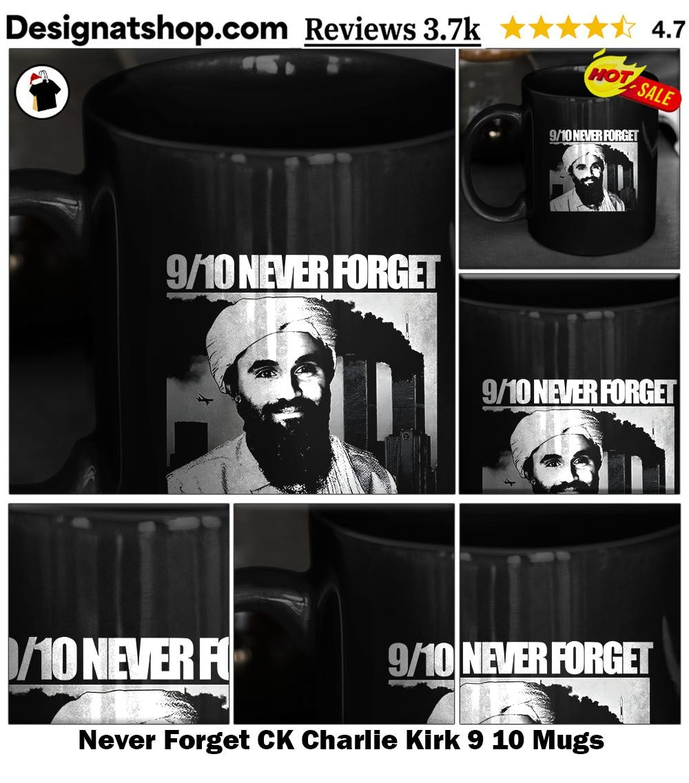 Never Forget CK Charlie Kirk 9 10 shirt