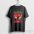 Never Underestimate Grandma Who Understands Football And Love Her Kansas City Chiefs Diamond Heart Signatures
