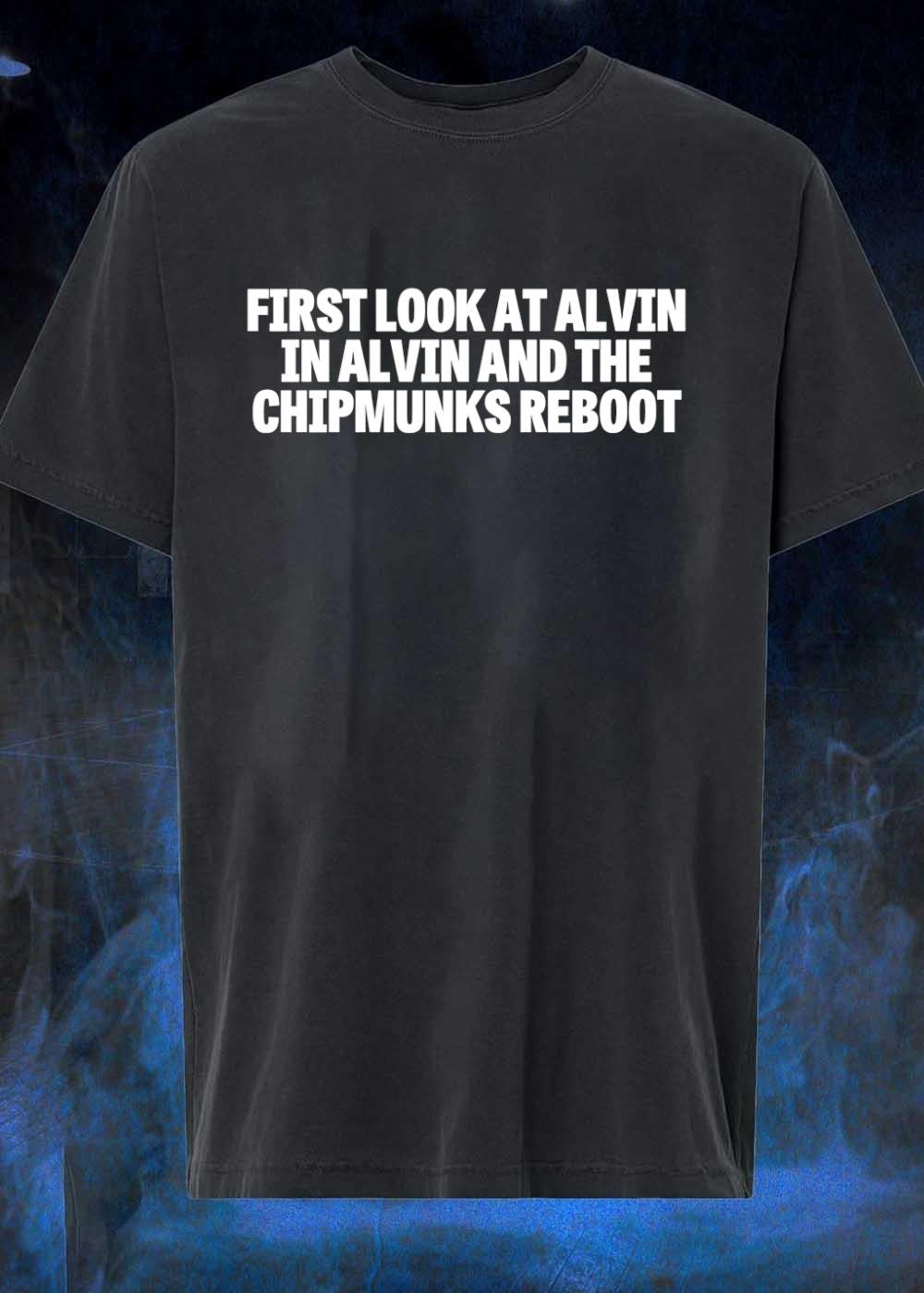 New Design First Look at Alvin in the Chipmunks Reboot T-Shirt