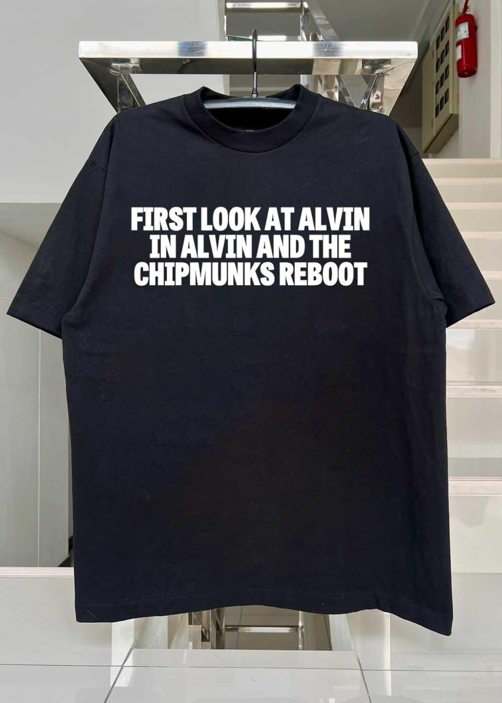 New Design First Look at Alvin in the Chipmunks Reboot T-Shirt