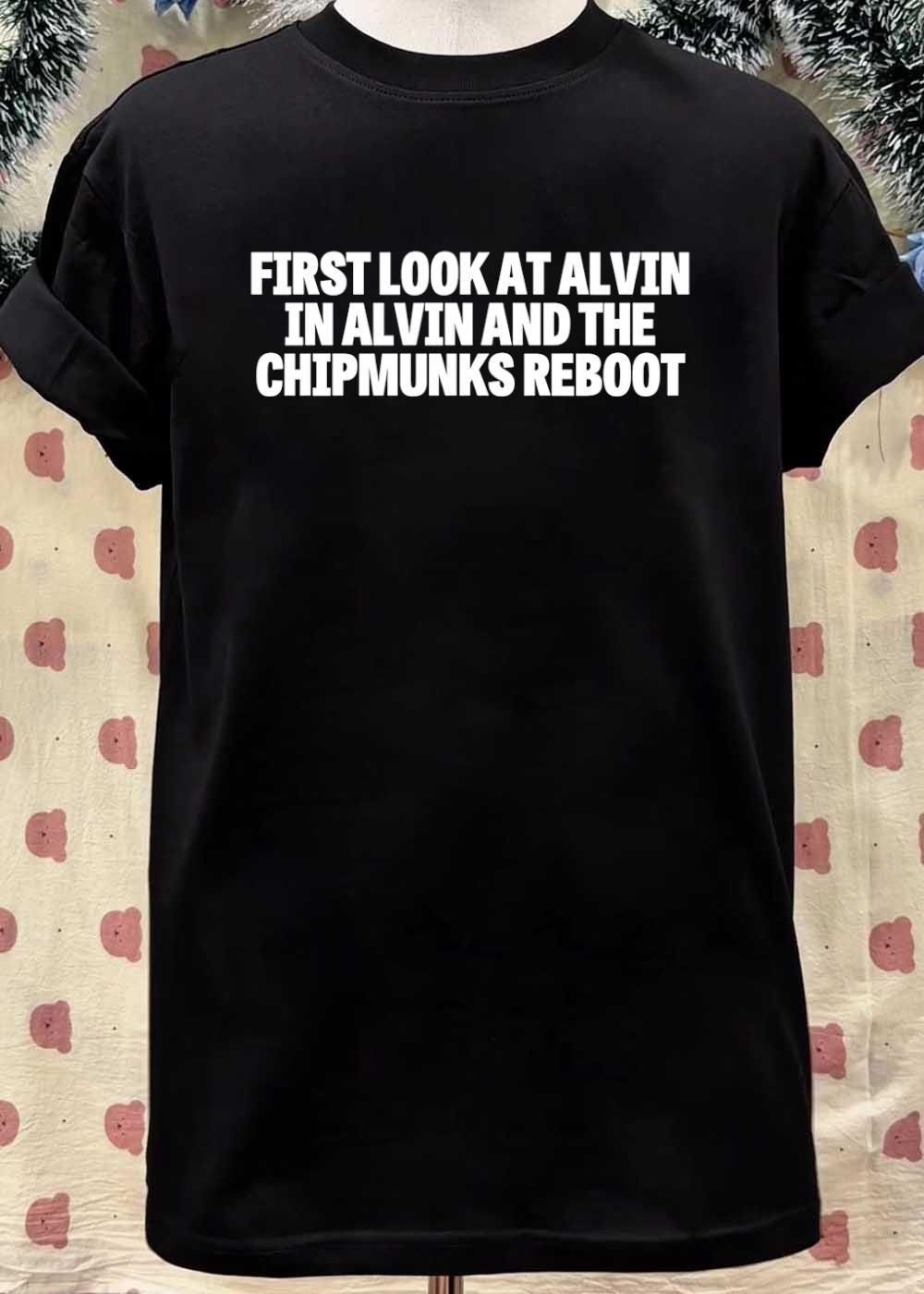 New Design First Look at Alvin in the Chipmunks Reboot T-Shirt