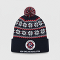 New England Revolution Knit Beanie Hat – The Revs MLS Pom-Pom Winter Gear