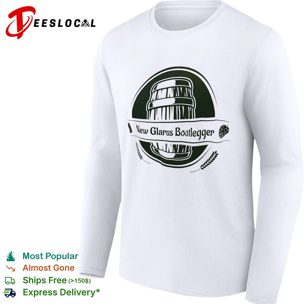 New Glarus Bootlegger barrel shirt