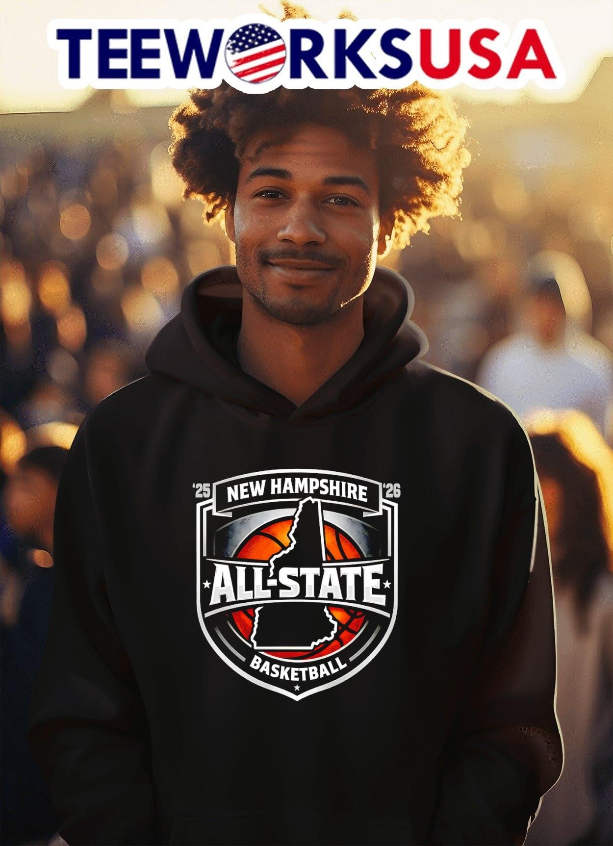 New Hampshire All State Basketball Shirt