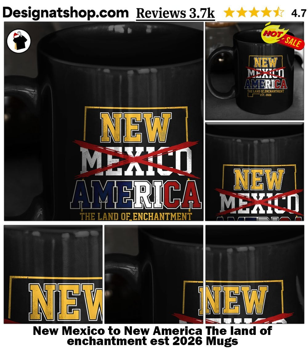 New Mexico to New America The land of enchantment est 2026 shirt