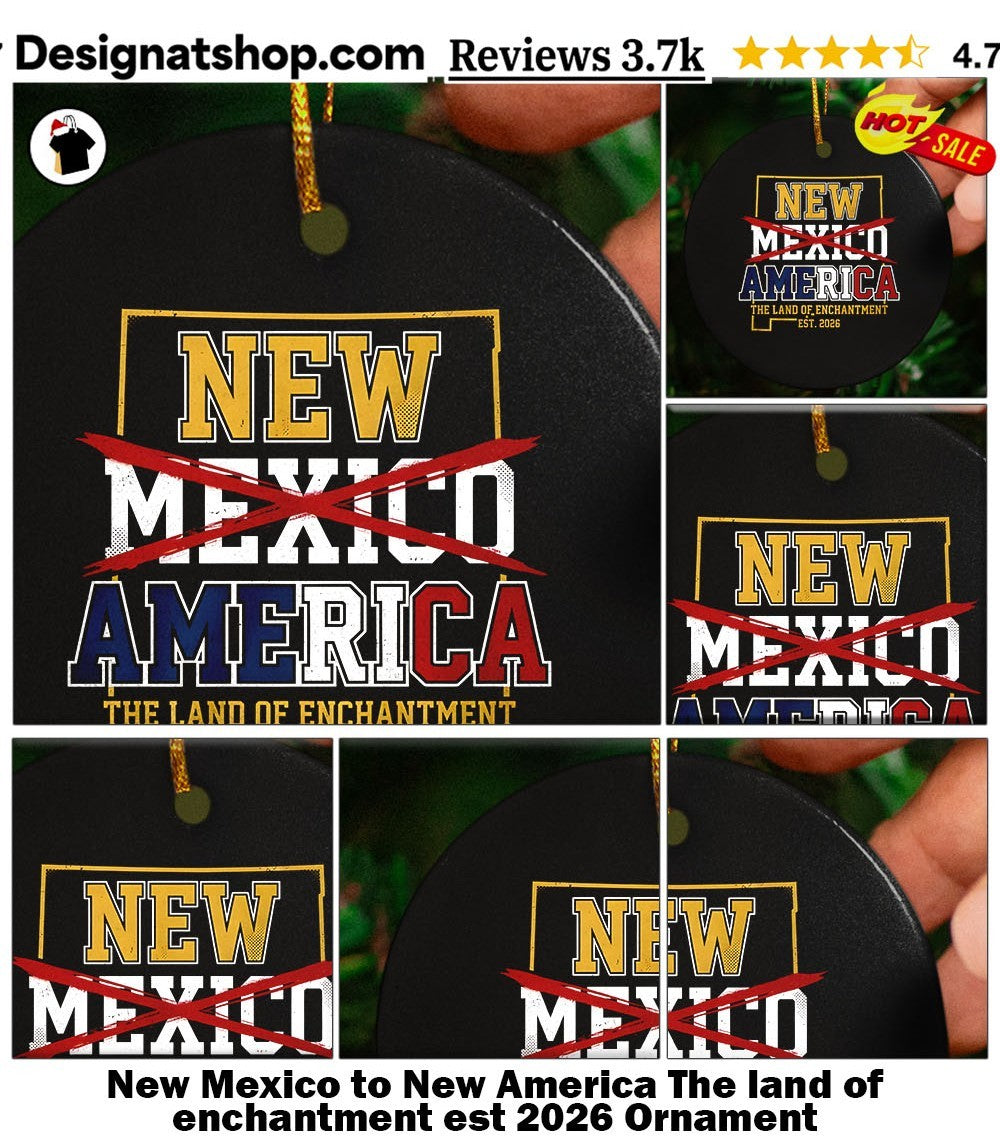 New Mexico to New America The land of enchantment est 2026 shirt