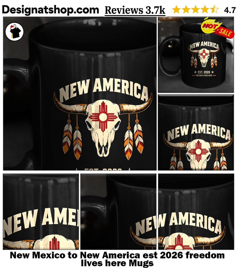 New Mexico to New America est 2026 freedom lives here shirt