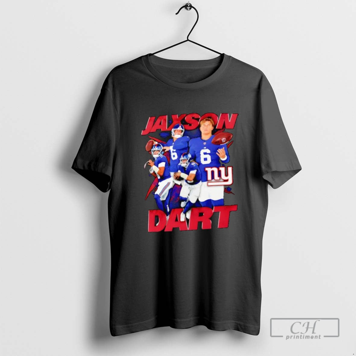 New York Giants Jaxson Dart Notorious Graphic