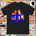 New York Giants Malik Nabers Russell Wilson Drinking Middle Finger shirt