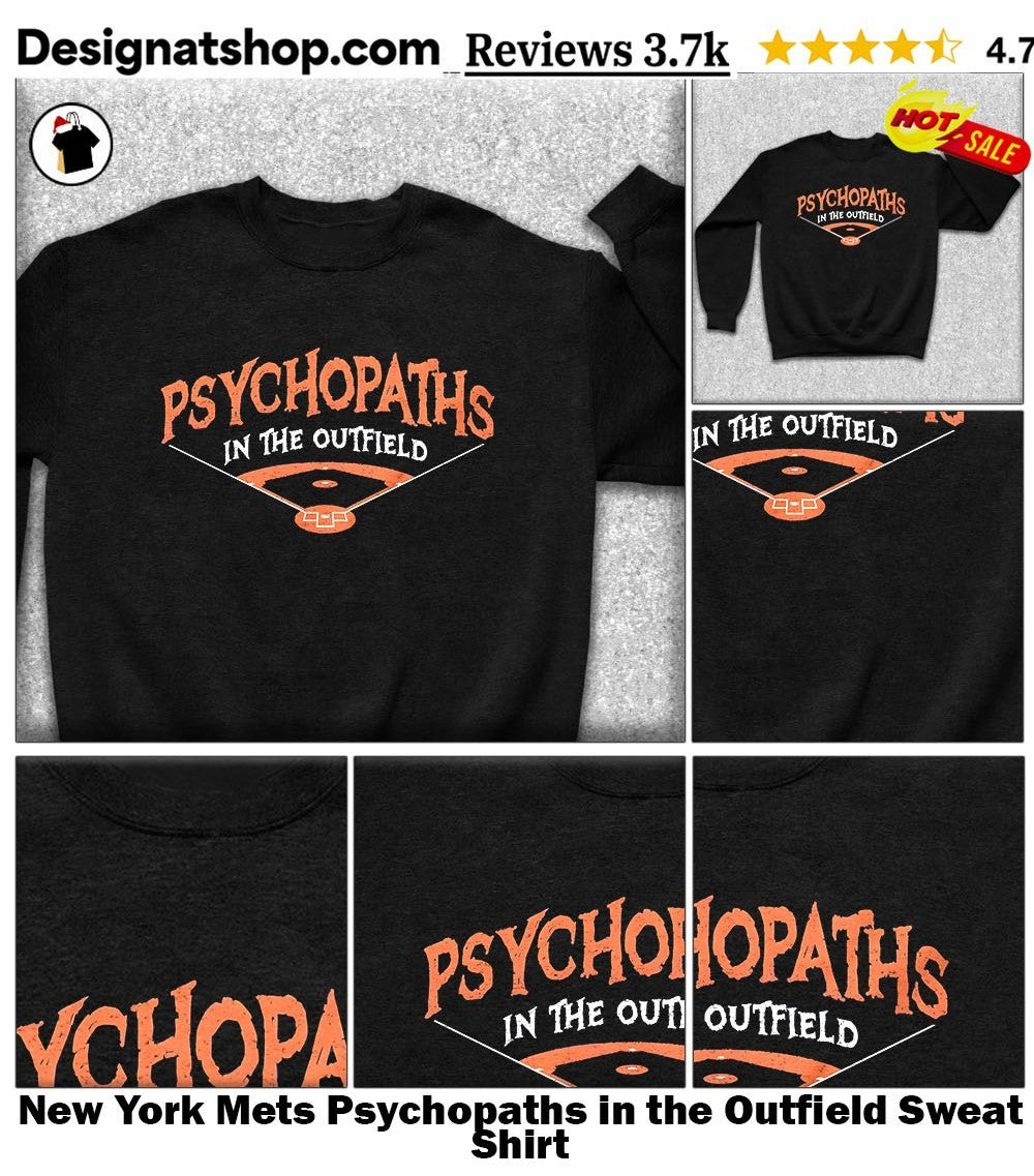 New York Mets Psychopaths in the Outfield shirt