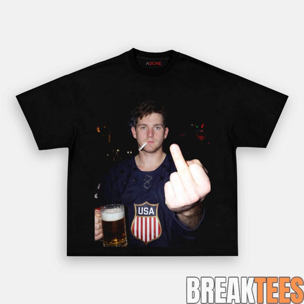 New York Rangers Jonathan Quick Middle Finger Shirt