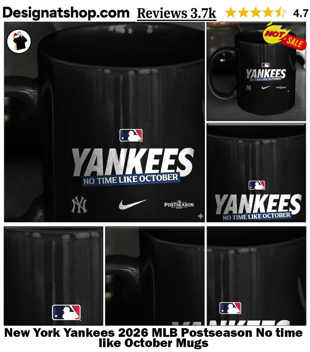 New York Yankees 2026 MLB Postseason No time like October shirt