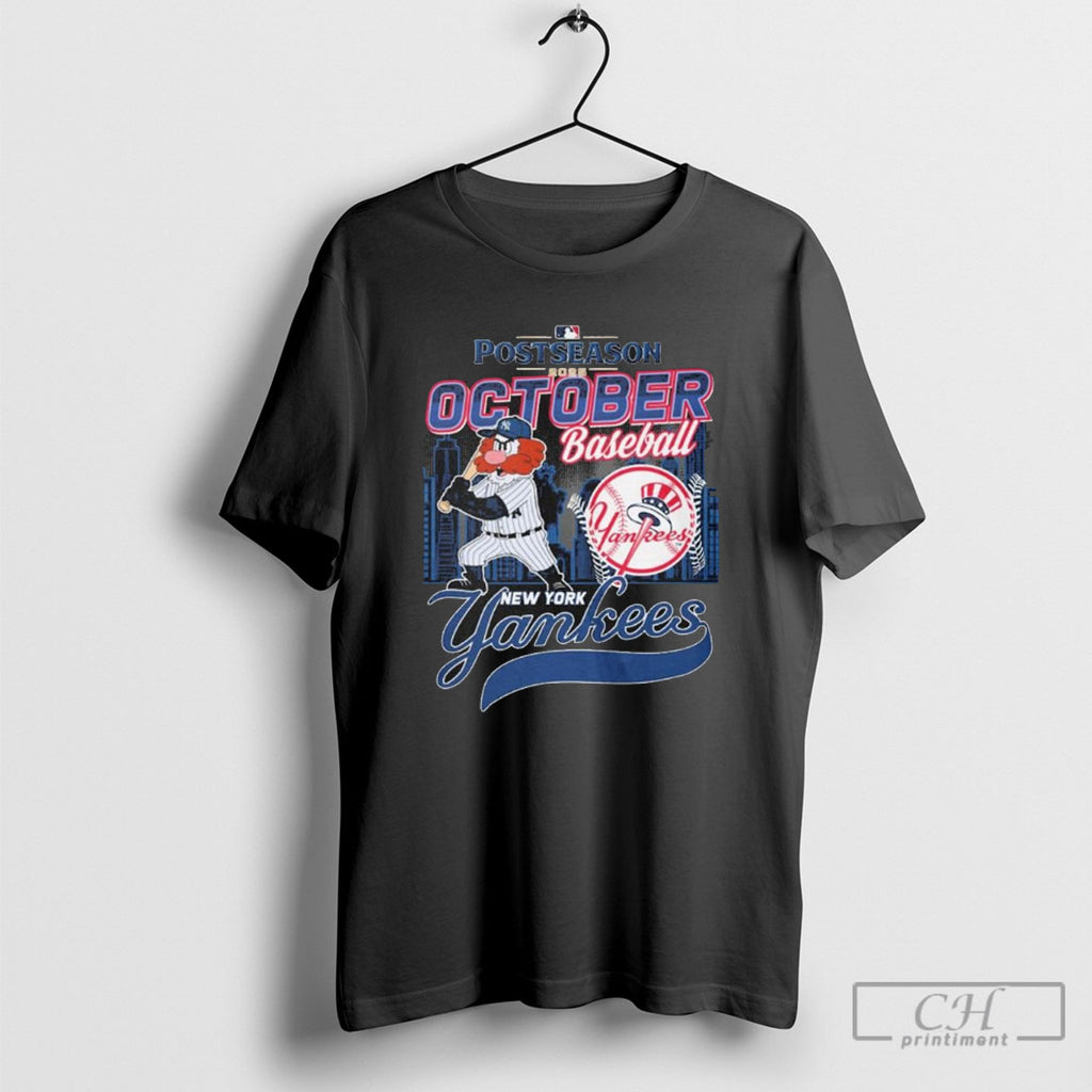 New York Yankees Postseason 2025 October Baseball Mascot