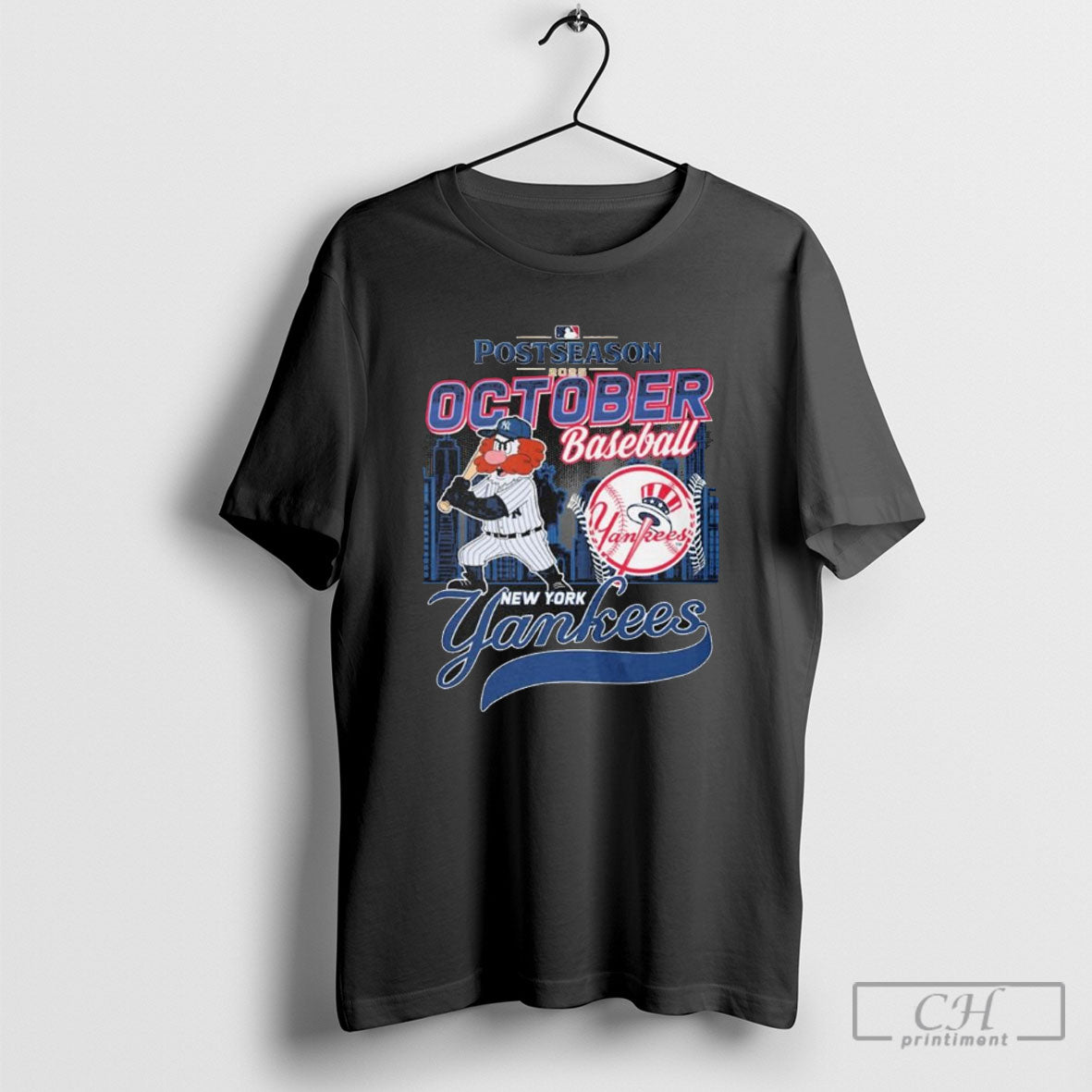 New York Yankees Postseason 2025 October Baseball Mascot