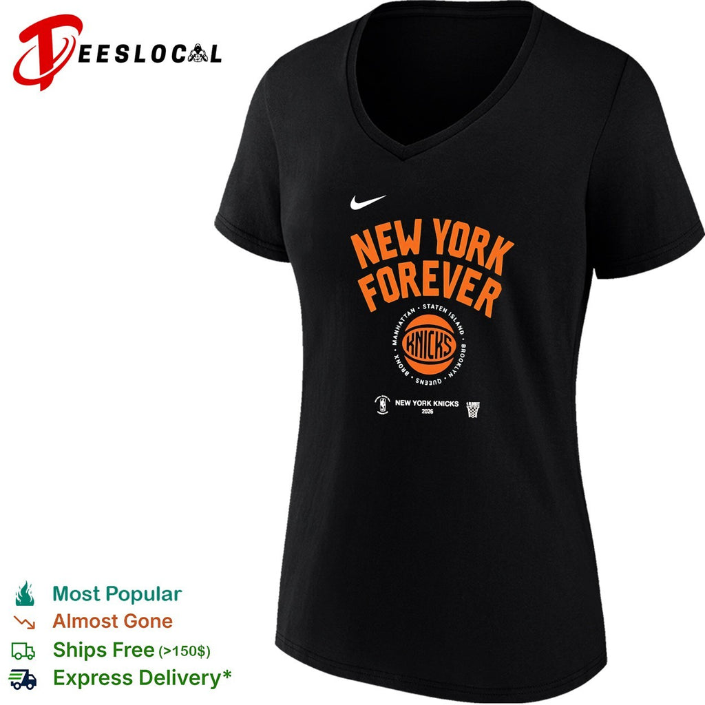New York forever Knicks 2026 borough seal shirt