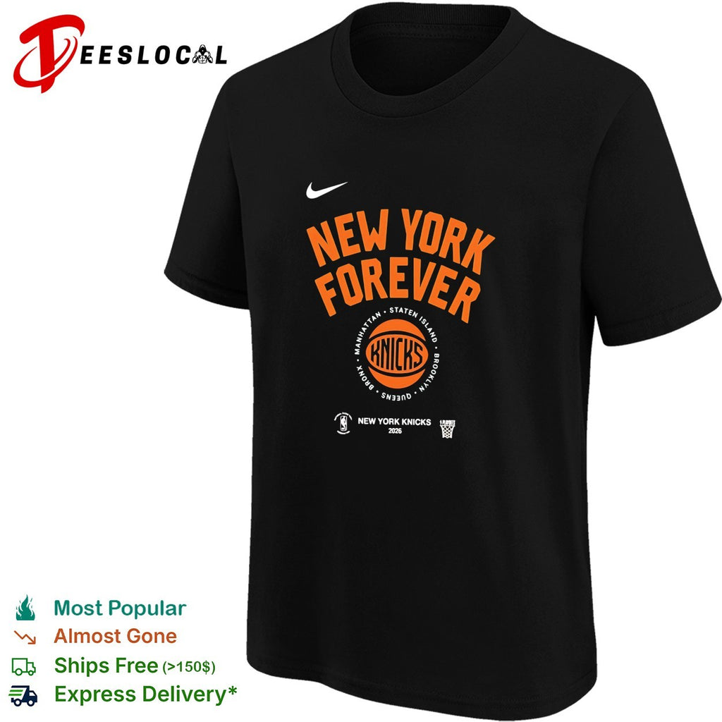 New York forever Knicks 2026 borough seal shirt