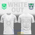 New Zealand Warriors White Out T-Shirt