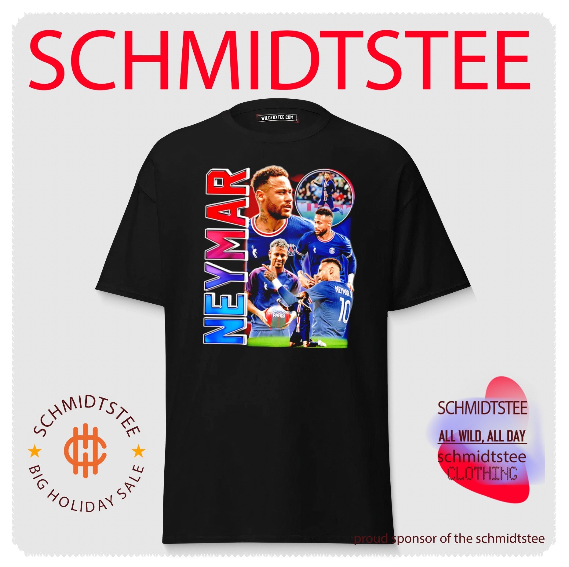 Neymar Paris Saint-Germain Football Legend shirt
