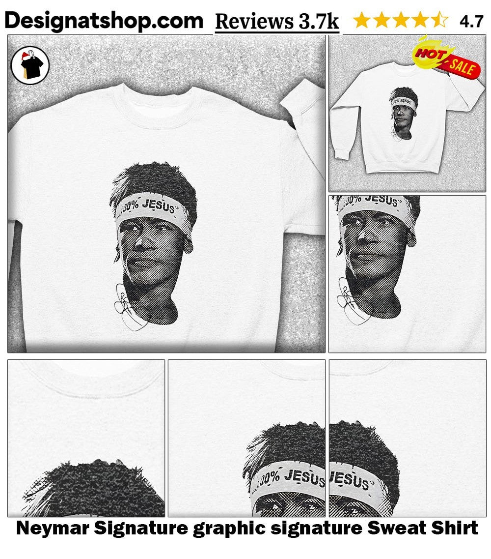 Neymar Signature graphic signature shirt