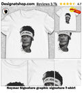Neymar Signature graphic signature shirt