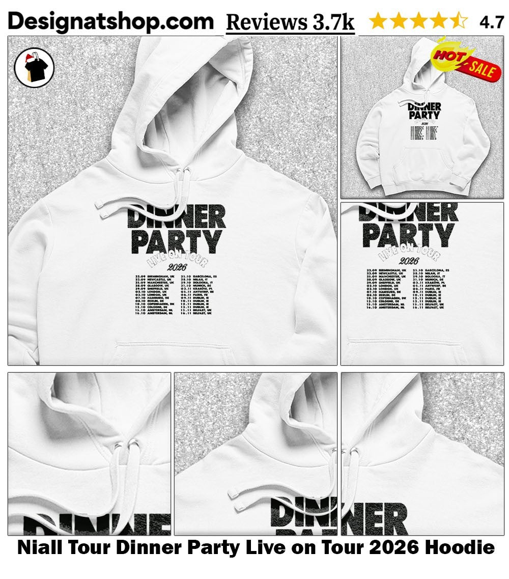 Niall Tour Dinner Party Live on Tour 2026 shirt