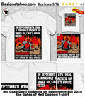 Nic Cage Devil Sinkhole on September 8th 2026 the Gates of Hell Opened shirt