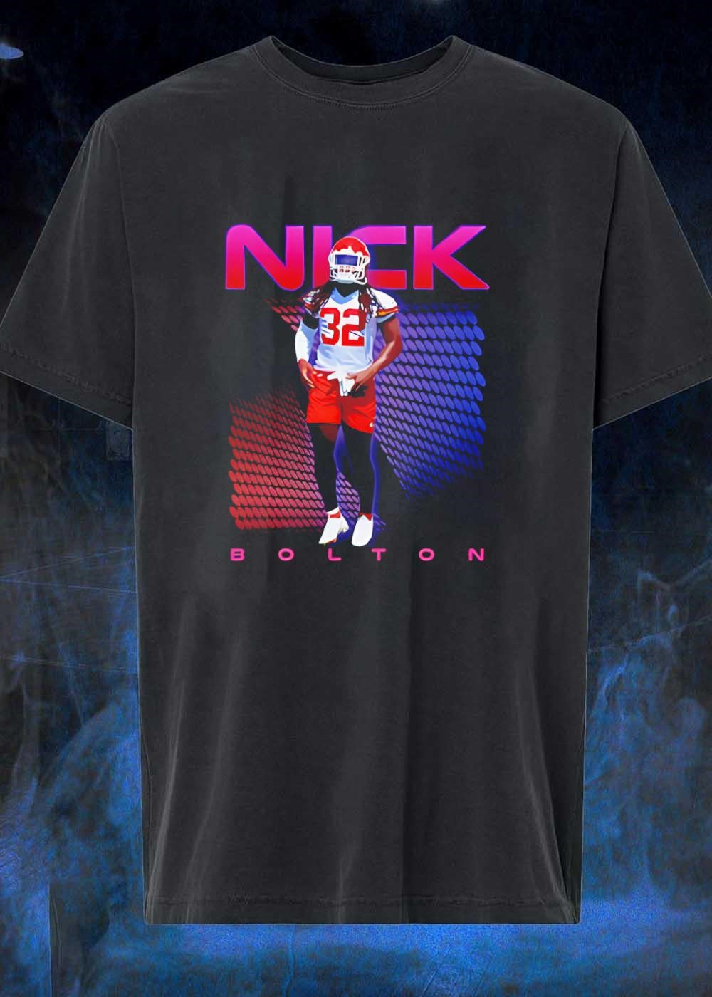 Nick Bolton Football Kansas City Chiefs T-Shirt