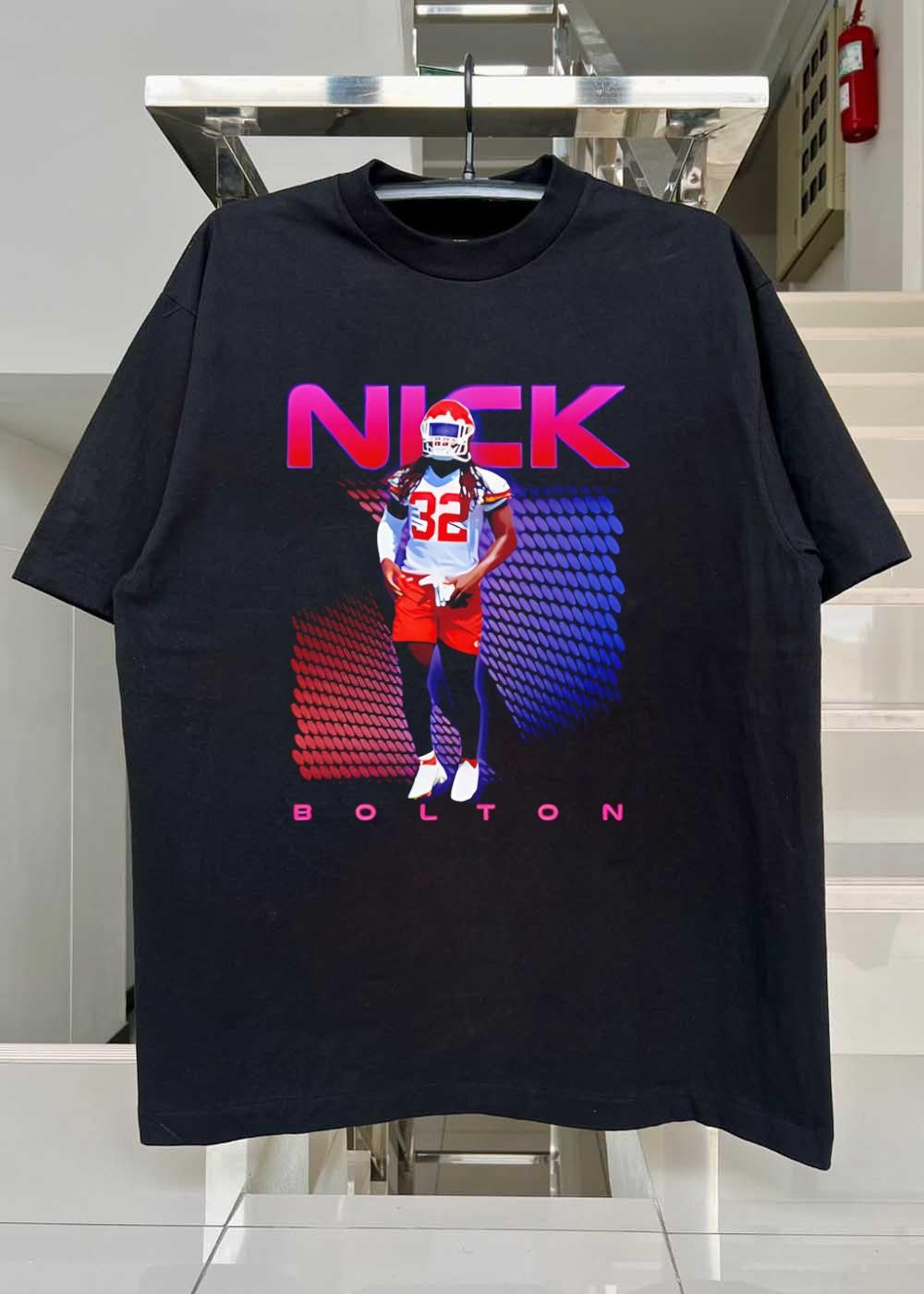 Nick Bolton Football Kansas City Chiefs T-Shirt