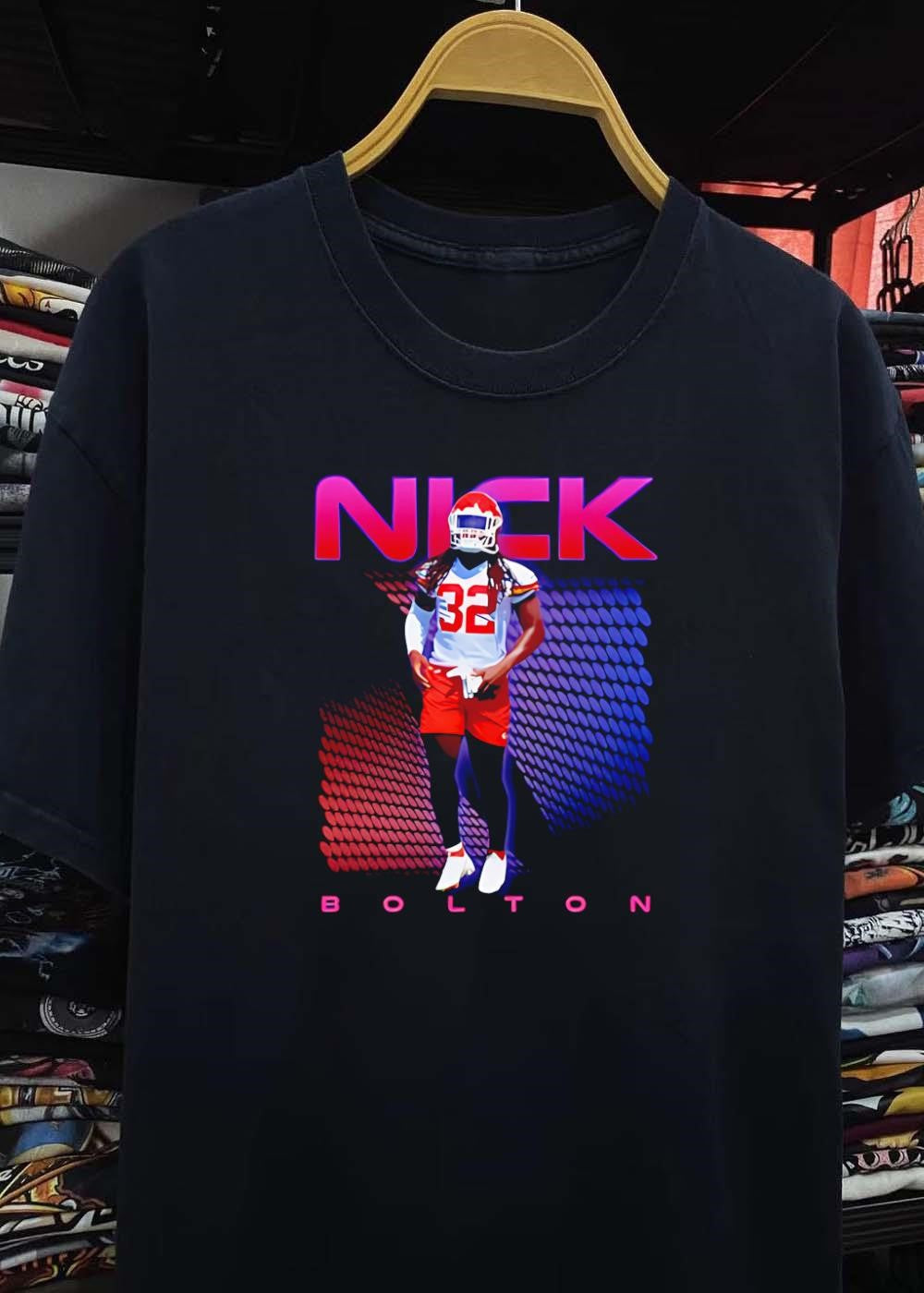Nick Bolton Football Kansas City Chiefs T-Shirt